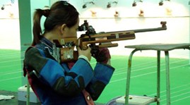 广宁运动员参加第18次全国优秀射击运动员锦标赛